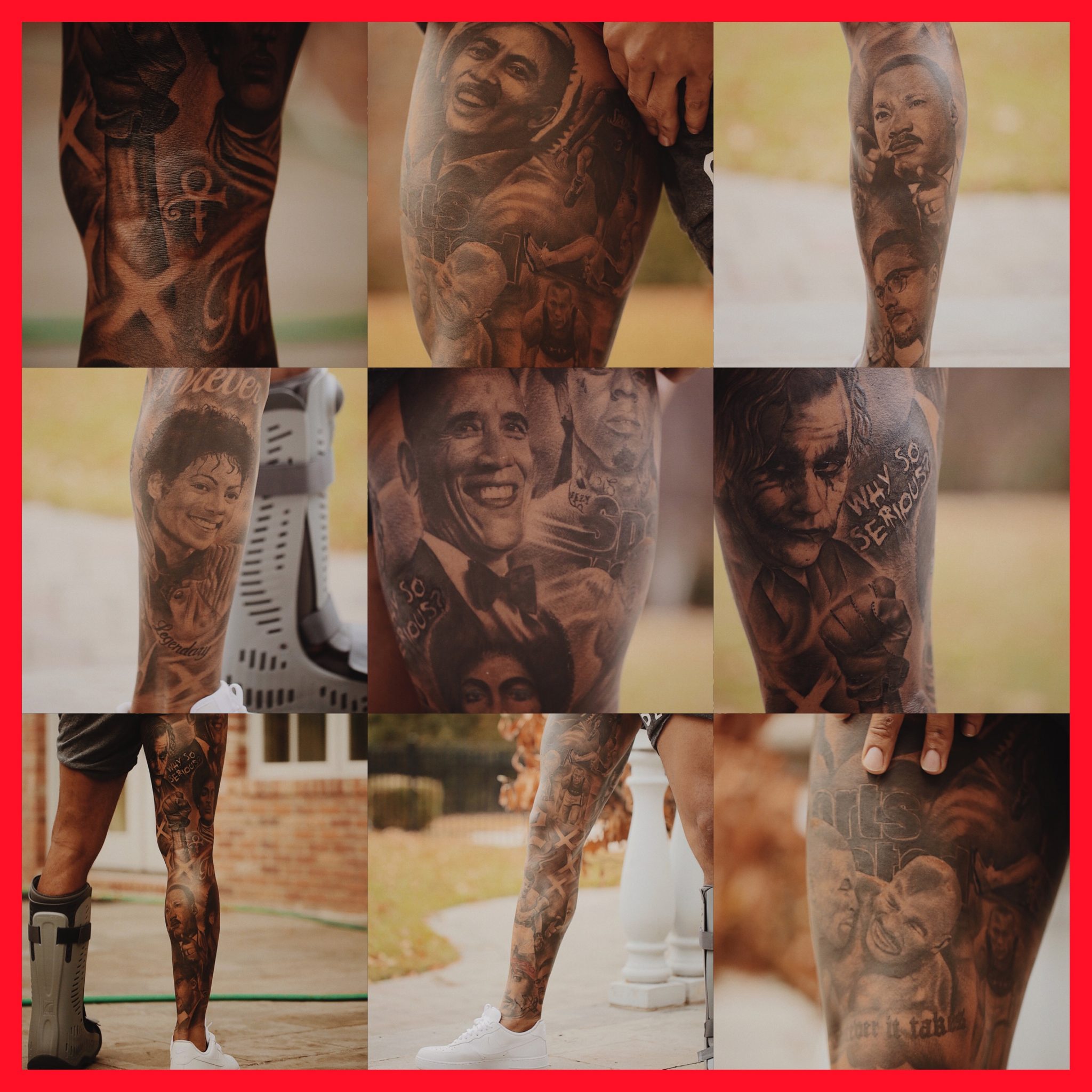 ODELL BECKHAM Tattoos via Gangatattoo - MUSIC, FASHION, ENTERTAINMENT -  Floss Magazine