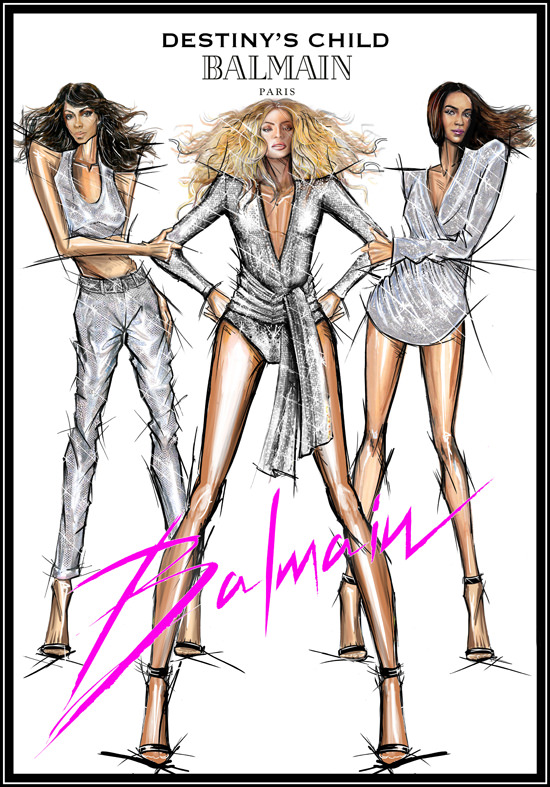 Balmain Reveals Sketches for Beyonce's Coachella Weekend 2 Costumes!: Photo  4068779, 2018 Coachella Music Festival, Beychella, Beyonce Knowles,  Coachella, Fashion, Olivier Rousteing Photos