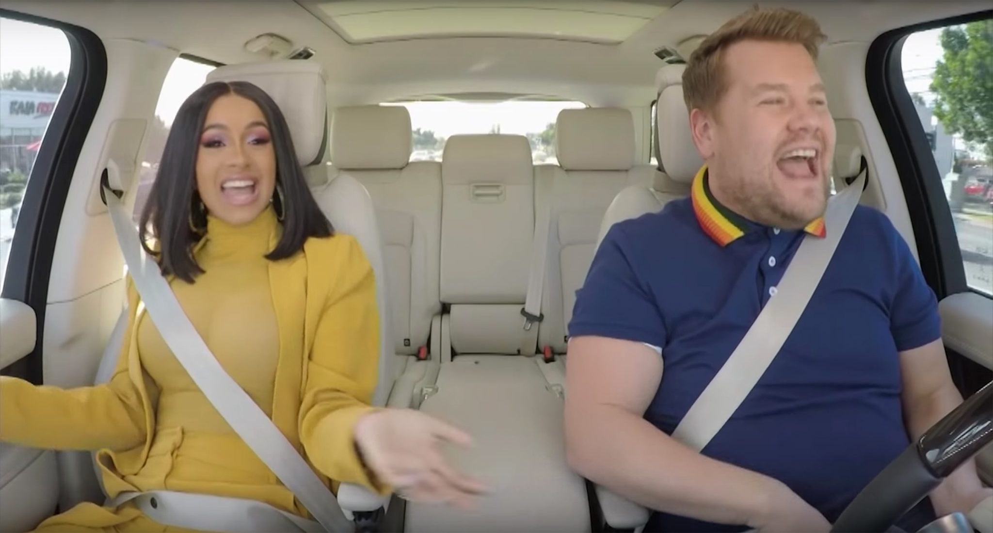 Cardi B Shows Off Her Non Driving Skills in Hilarious Upcoming Carpool ...