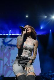 Washington, D.C., USA; during a concert ahead of the 2023 MLS All Star Game at The Anthem. Mandatory Credit: Jessica Rapfogel-USA TODAY Sports Jul 17, 2023; Washington, D.C., USA; Kehlani during a concert ahead of the 2023 MLS All Star Game at The Anthem. Mandatory Credit: Jessica Rapfogel-USA TODAY Sports